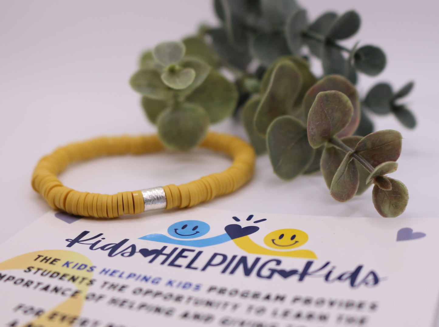 Kids Helping Kids: Heishi Bracelet + Johns Hopkins Donation
