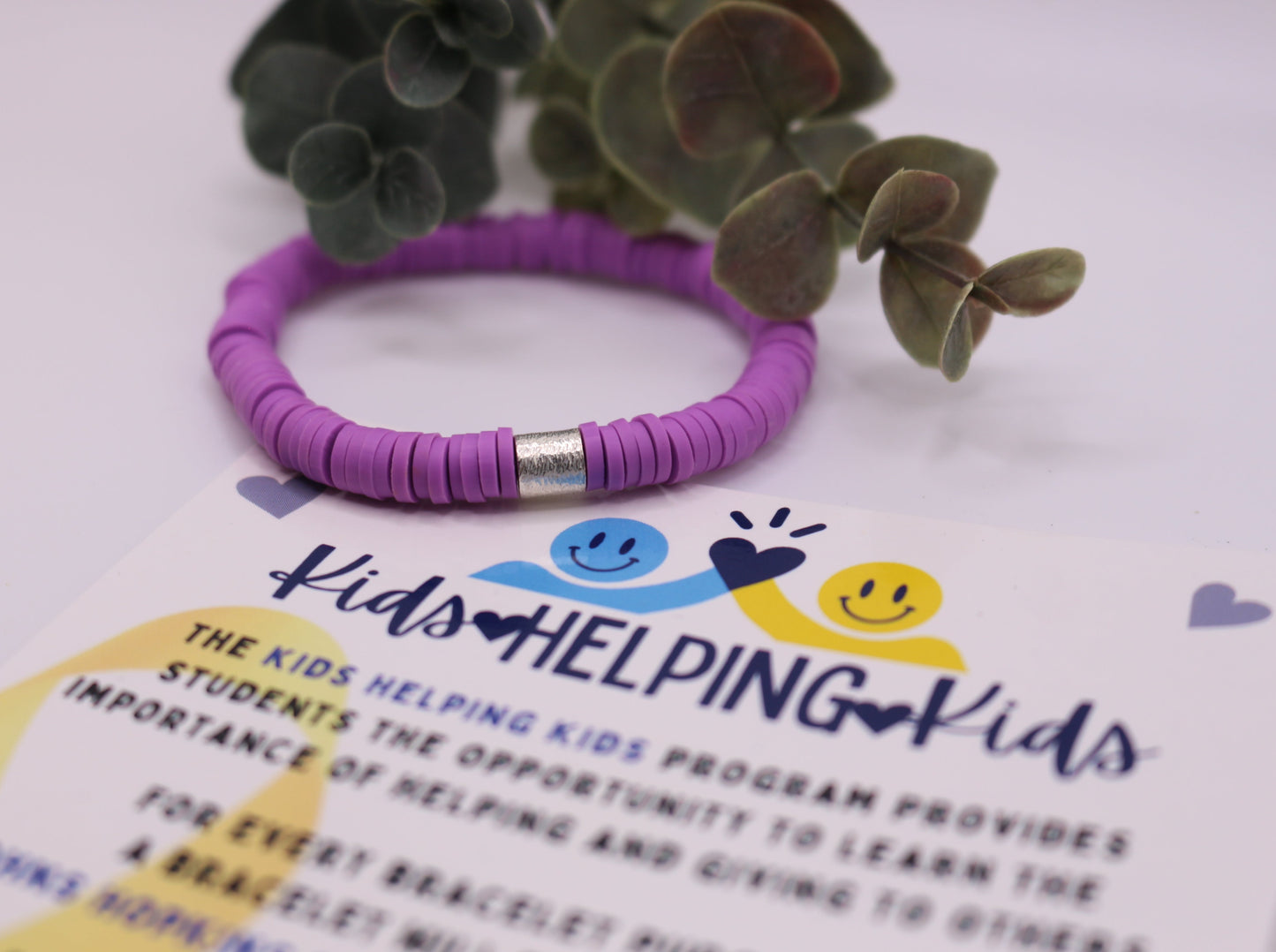 Kids Helping Kids: Heishi Bracelet + Johns Hopkins Donation