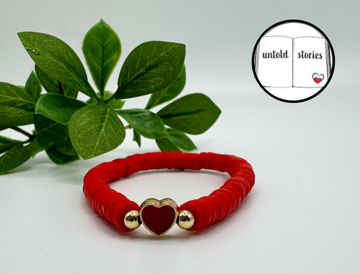 Untold Stories: Heart Heishi Bracelet + Donation