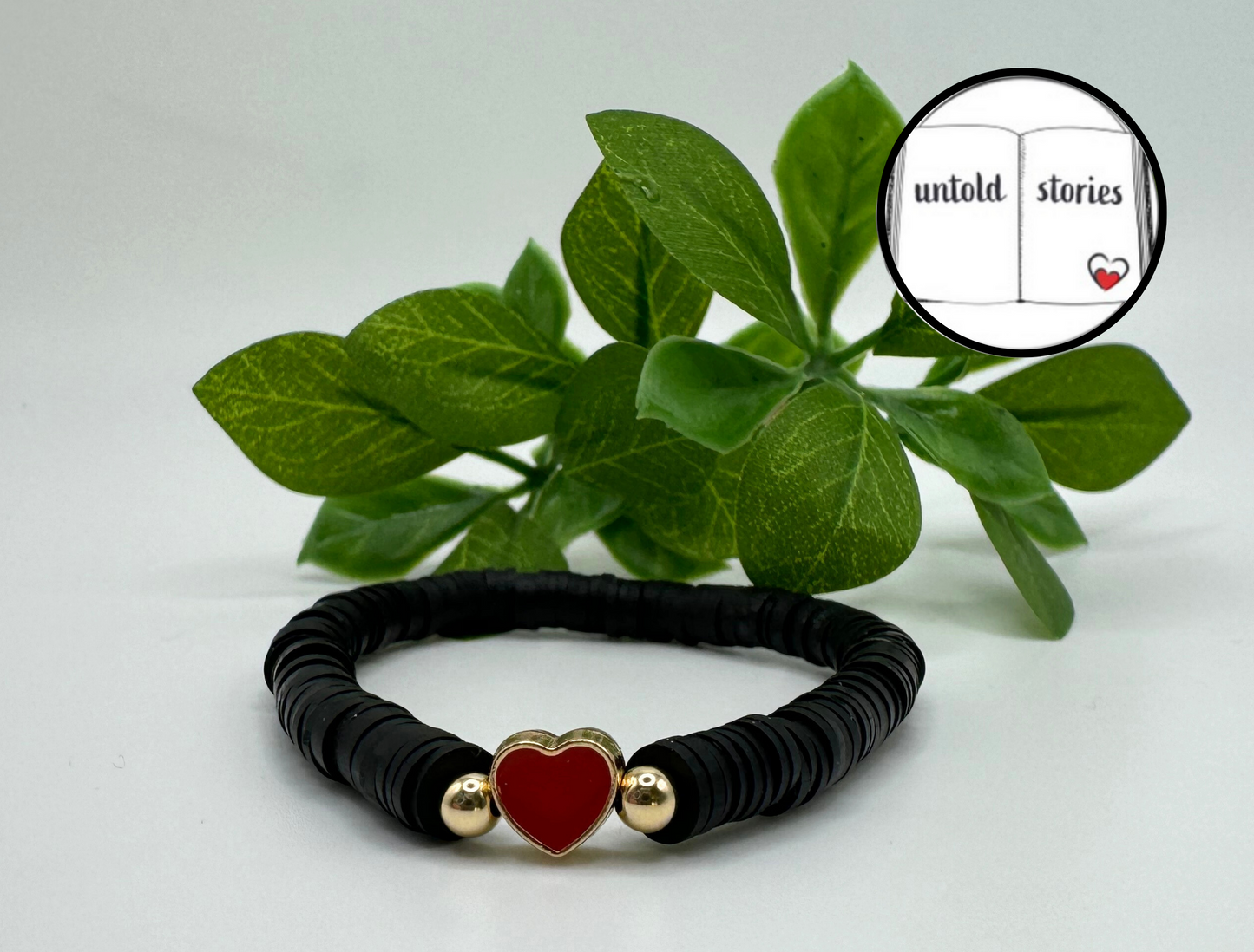 Untold Stories: Heart Heishi Bracelet + Donation