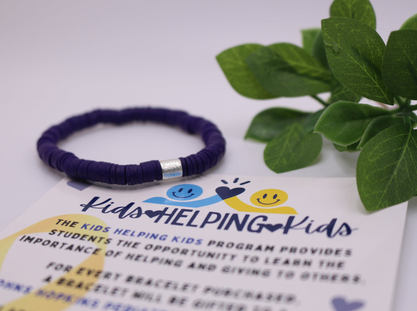 Kids Helping Kids: Heishi Bracelet + Johns Hopkins Donation