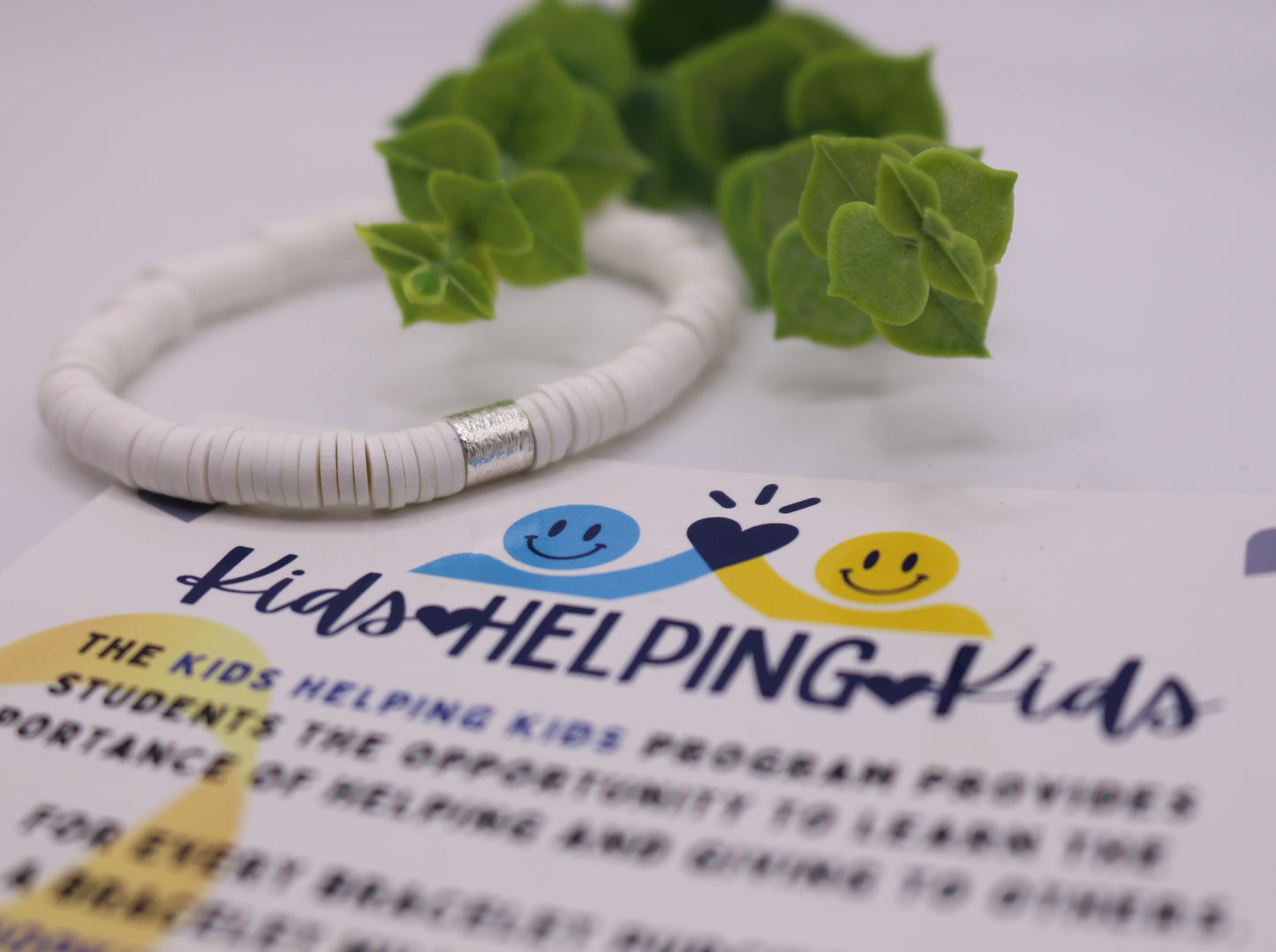 Kids Helping Kids: Heishi Bracelet + Johns Hopkins Donation