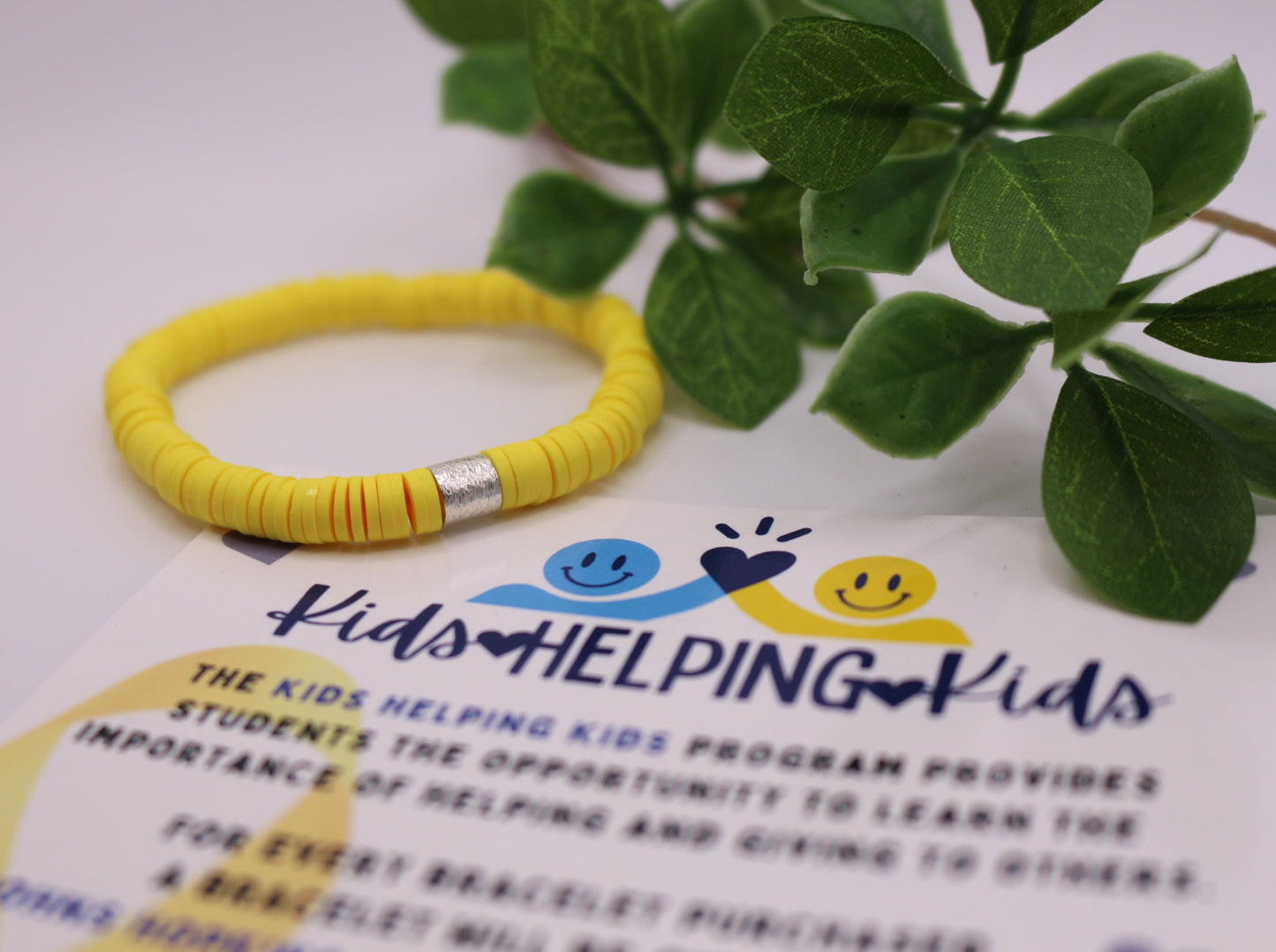 Kids Helping Kids: Heishi Bracelet + Johns Hopkins Donation