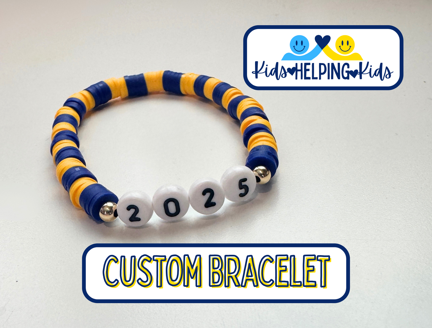 Kids Helping Kids: Heishi Bracelet + Johns Hopkins Donation (Graduation Year)