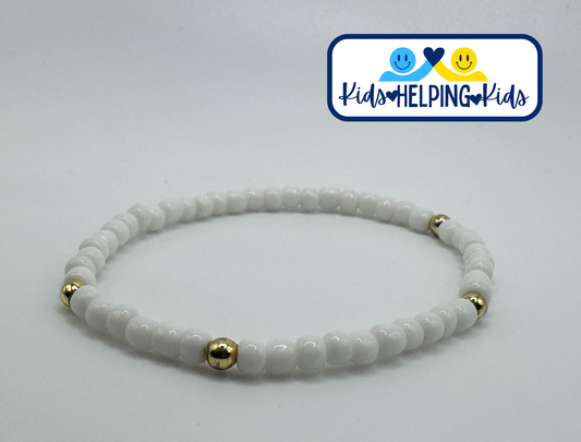 Kids Helping Kids: Heishi Bracelet + Johns Hopkins Donation