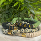 Kelsey - Multi-Colored Heishi Stack Bracelets