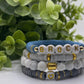 Lindsey - Multi-Colored Heishi Stack Bracelets