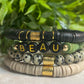 Kelsey - Multi-Colored Heishi Stack Bracelets